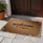 Welcome Script Organic Texture Calligraphy - Home Entryway Decor Doormat - 5