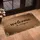 Welcome Script Organic Texture Calligraphy - Home Entryway Decor Doormat - 4