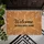 Welcome TO OUR FIRST HOME Natural Fibers Leaves Housewarming Gift Doormat - 6