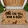 RING THE BELL WIN A DOG! Puppy Dogs Brass Bell - Home Decor for Dog Lover Doormat - 1