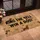 RING THE BELL WIN A DOG! Puppy Dogs Brass Bell - Home Decor for Dog Lover Doormat - 4