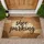Shoe Parking Calligraphy Richly Textured Natural Fiber Home Decor Gift Doormat - 1