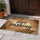 Shoe Parking Calligraphy Richly Textured Natural Fiber Home Decor Gift Doormat - 5