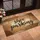 Shoe Parking Calligraphy Richly Textured Natural Fiber Home Decor Gift Doormat - 4
