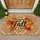 Rich Fall Colors Maple Oak Leaves Gourds - Happy Fall Y'all Autumn Yard Display Doormat - 1