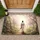Jesus Risen Path, Flowering Trees - Easter Religious Gift Doormat - 1