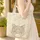 Cat Face Damask Swirl Botanical - Cat Lover Home Decor Gift Quilted Tote Bag - 4