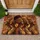African Women Traditional Wraps Gold Earrings - Heritage Home Decor Gift Doormat - 1