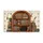 Black Cat Bookshelf Folk Art Books Cactus - Home Decor Gift for Book Lover Doormat - 3