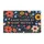 Radicalized Basic Decency Text Folk Art Flowers Lush Foliage - Home Decor Gift Doormat - 3