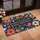 Radicalized Basic Decency Text Folk Art Flowers Lush Foliage - Home Decor Gift Doormat - 4