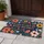 Radicalized Basic Decency Text Folk Art Flowers Lush Foliage - Home Decor Gift Doormat - 5