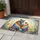 Raccoon Opossum Stained Glass Rainbow Blanket - Wildlife Lover Home Decor Gift Doormat - 5
