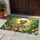 Stained Glass Leopard Gecko Daisy - Reptile Lover Tropical Garden Gift Doormat - 5