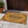 Welcome Script Abstract Line Jute Texture - Housewarming Home Decor Gift Doormat - 5