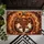 Wooden Pumpkin Library Ghosts Reading Books & Sunflowers - Autumn Halloween Home Decor Doormat - 6