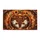 Wooden Pumpkin Library Ghosts Reading Books & Sunflowers - Autumn Halloween Home Decor Doormat - 3