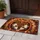 Wooden Pumpkin Library Ghosts Reading Books & Sunflowers - Autumn Halloween Home Decor Doormat - 5