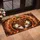 Wooden Pumpkin Library Ghosts Reading Books & Sunflowers - Autumn Halloween Home Decor Doormat - 4
