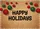 Happy Holidays Christmas Ornaments - Holiday Decoration Doormat - 7