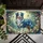 Gemstone Australian Shepherd Enchanted Garden Flora - Dog Lover Gift Doormat - 6