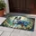 Gemstone Australian Shepherd Enchanted Garden Flora - Dog Lover Gift Doormat - 5
