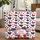 Distressed American Flag Hearts Personalized Star - Independence Day Gift for Flag Lovers Quilted Tote Bag - 1