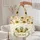 Cartoon Bees Sunflower Wildflower Floral Wreath - Everyday Tote Bee Lover Gift Quilted Tote Bag - 5