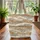 Layered Rock Strata Oval Cartouche - Farmhouse Home Decor Gift Quilted Tote Bag - 3