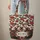 Personalized Red Black Rose Bloom Female Figures Wreath - Rose Lover Gift Quilted Tote Bag - 6