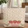 Strawberry Wildflower Heart Name - Garden Lover Gift Quilted Tote Bag - 1