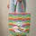 Adorable Rainbow Sheep Personalized Cloud Speech Bubble - New Baby Gift Nursery Decor Quilted Tote Bag - 6
