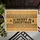 MERRY CHRISTMAS Text Snowflake Sleigh Gift Box Christmas Tree - Holiday Home Decor Doormat - 6