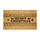 MERRY CHRISTMAS Text Snowflake Sleigh Gift Box Christmas Tree - Holiday Home Decor Doormat - 3