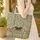 Rococo Floral Damask Leopard Heart - Everyday Tote Gift for Her Quilted Tote Bag - 4