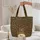 Leopard Cub Leopard Spots Compact Gold Circle Your Name - Wildlife Lover Gift for Everyday Use Quilted Tote Bag - 5