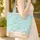 Shimmering Underwater Starfish Conch Seashells Frangipani - Coastal Living Gift Quilted Tote Bag - 4