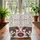 Folk Art Elephant Geometric Floral Vine Boho Lifestyle Gift Quilted Tote Bag - 3