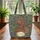 Ornate Owl Antique Books Tudor Rose Floral Wreath - Book Lover Wildlife Gift Quilted Tote Bag - 3