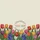 Colorful Tulips Hyacinths Your Name Floral Wreath - Everyday Tote Gift Quilted Tote Bag - 7