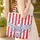 Bald Eagle American Flag Independence Day Wildlife Lover Holiday Gift for Veterans Quilted Tote Bag - 4