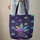Glow Neon Rainbow Iridescent Cannabis Leaves Gradient - Everyday Use Gift for Friend Quilted Tote Bag - 6