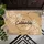 Custom Family Name Circular Frame - Home Decor Gift for New Homeowners Doormat - 6