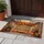 Welcome Mat Autumn Foliage Rooster - Fall Home Decor Gift Doormat - 5