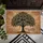 Dense Foliage Family Tree Silhouette Custom Name- New Home Housewarming Gift for Families Doormat - 6