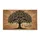 Dense Foliage Family Tree Silhouette Custom Name- New Home Housewarming Gift for Families Doormat - 3