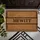 Custom Name Framed Thick Black Lines - Everyday Home Decor Gift Doormat - 6