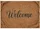 Welcome Calligraphic Script Woven Coir Pattern - Home Decor Entryway Gift Doormat - 7