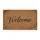 Welcome Calligraphic Script Woven Coir Pattern - Home Decor Entryway Gift Doormat - 3