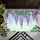 Lush Wisteria Flower Garden Vines - Botanical Home Decor Gift Doormat - 6